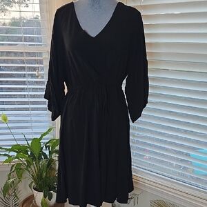 Elegant Black Women's Dress